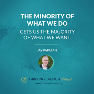 Jay Papasan Time Management Techniques Thriving Launch Podcast